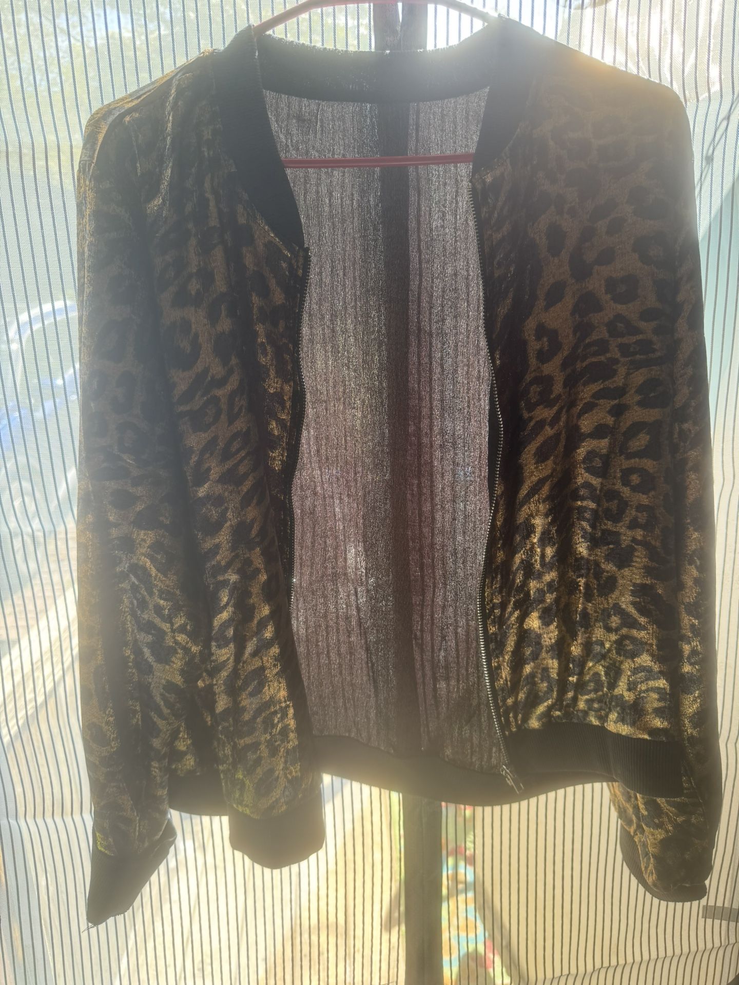 New Leopard Print Thin Jacket