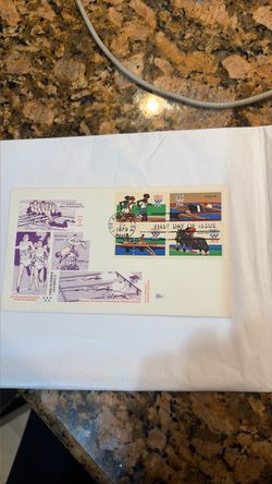 1980 Summer Olympics First Day Cover