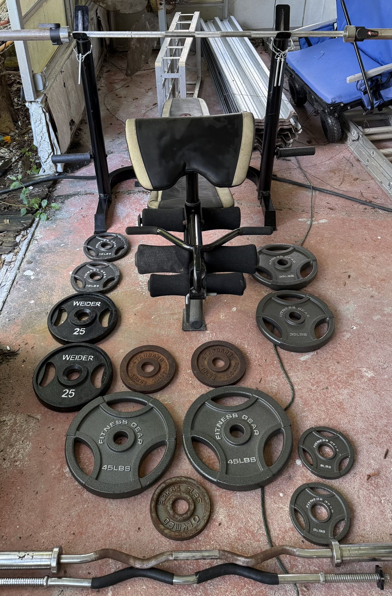Complete Weight Bench set