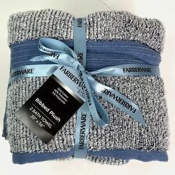 NEW Everplush Diamond Jacquard Quick Dry Bath Towel 2-Pack