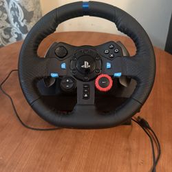 Logitech Racing Gaming Wheel With Pedals