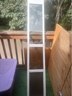 Doggy door for sliding glass door