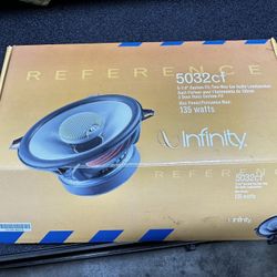 Brand new Infinity 5 1/4” 2 Way Speakers