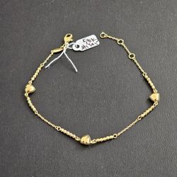 10k Gold Bracelet 8 Inch
