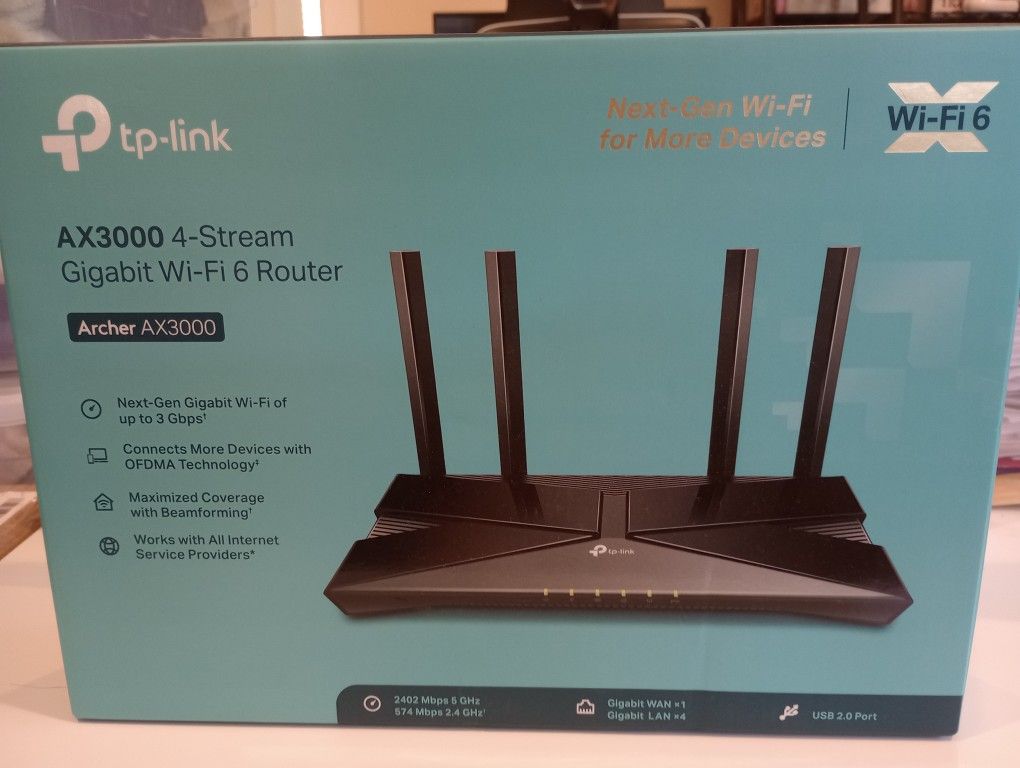 TP-Link Archer AX3000 Wi-Fi 6
