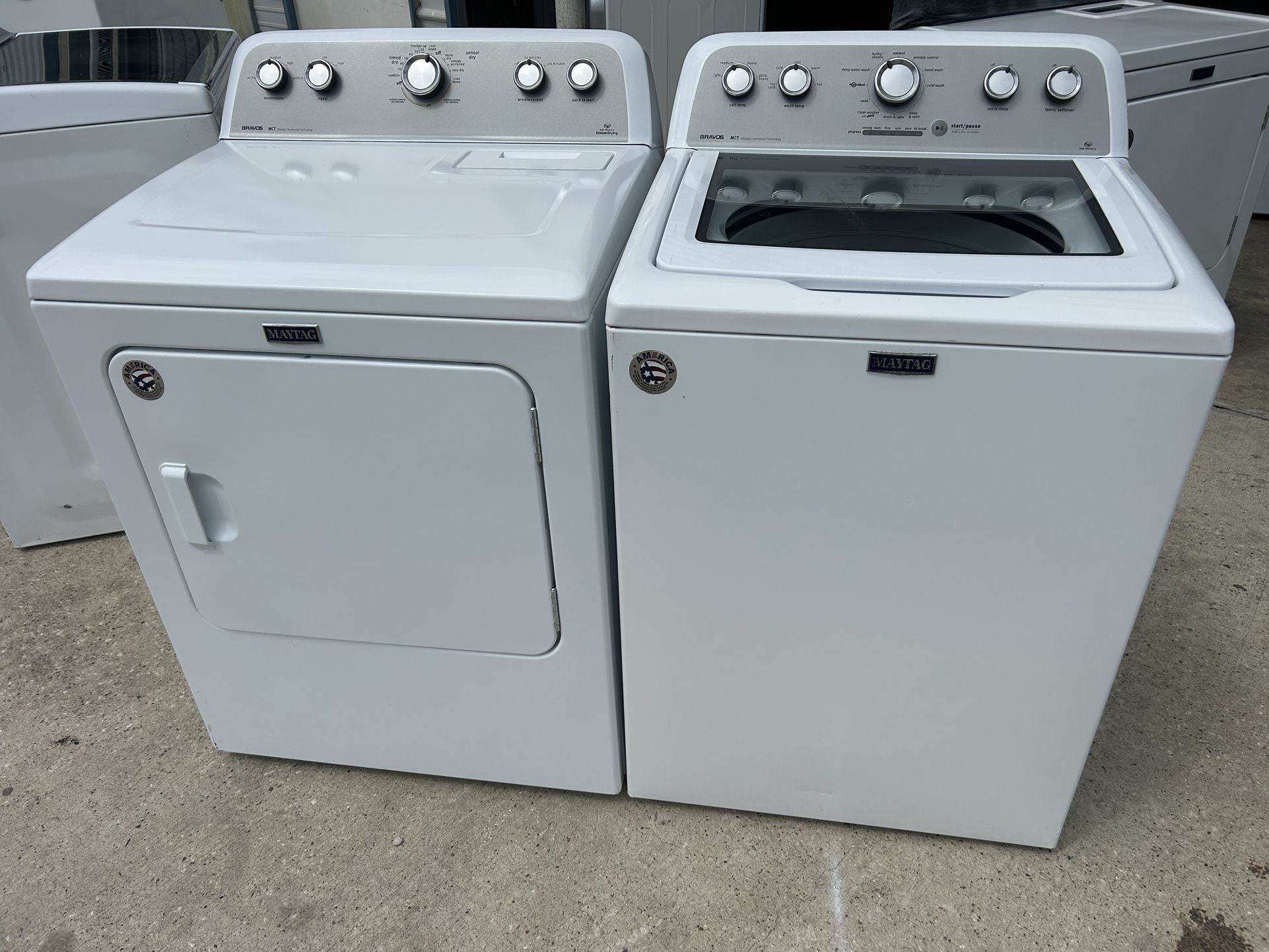 Maytag TopLoad Washer And Electric Dryer