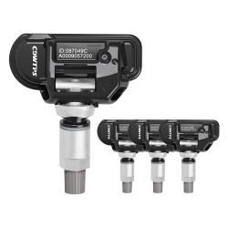 CDWTPS TPMS Sensor,433MHZ Tire Pressure Monitor System 4-Pack for Mercedes Replaces#A000 A000 A000Mercedes-Benz B250 C230 C250 C2