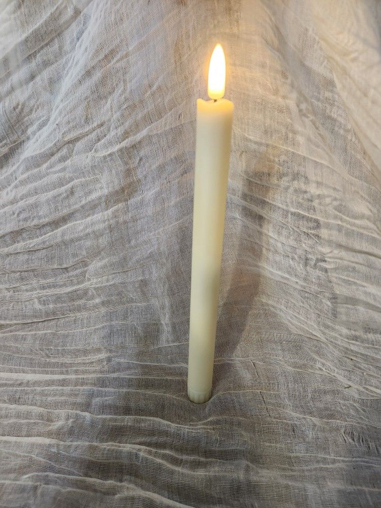 Flamless Candle Set Of 6 (Perfect For Weddings & Special Events