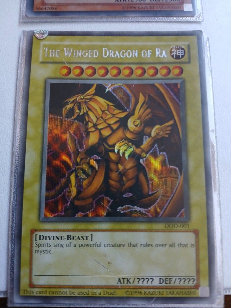 Yugioh Cards From 1996 ( Ultra Rare) Very Collectable 