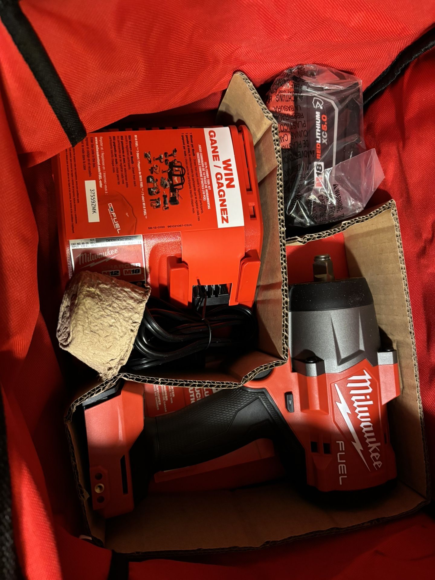 Milwaukee 1/2 Inch 1400 Torque Conbo Set