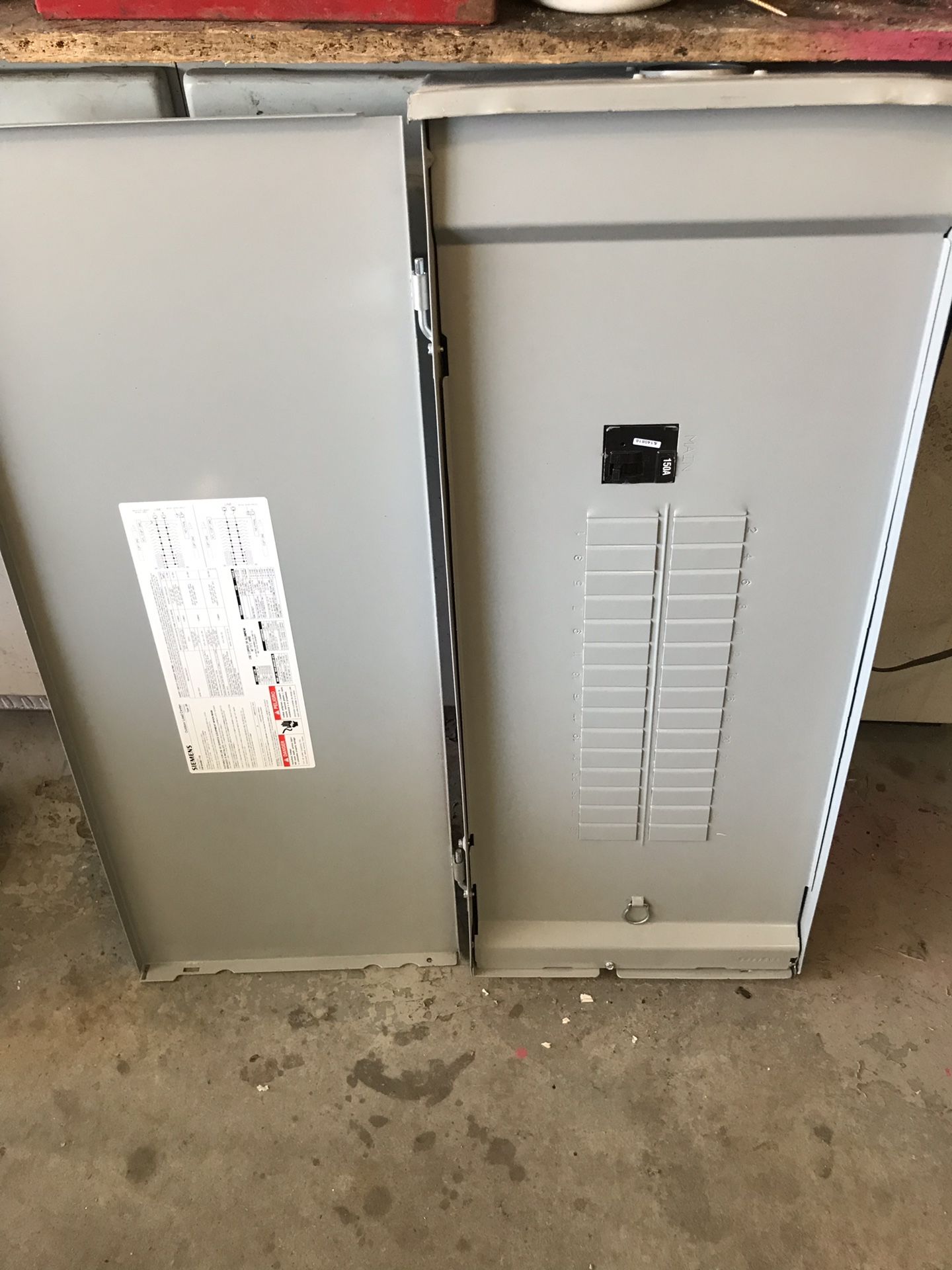 Siemens 150 amp breaker panel. 100 cash OBO