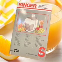 Singer Juice Extractor - Compact Centrifugal Juicer 