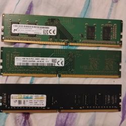 Ddr4 Ram Desktop 4x4x16.  Trade Laptop Ram