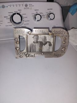 Dad picture frame