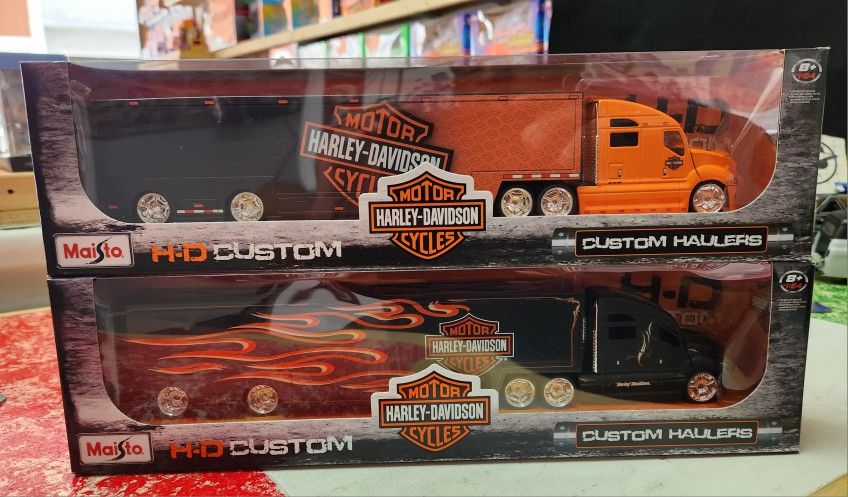 Harley-Davidson 1/64 SCALE Custom Hauler