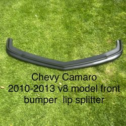 Chevy Camaro 2010-2013 V8 Front Bumper Lip 