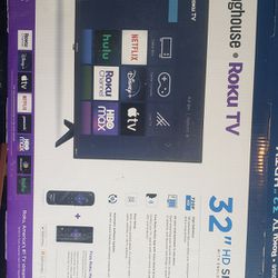 Westinghouse Roku 32 Smart TV With Remote. 