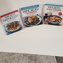 Whole 30 Cookbooks Set (3) $15
