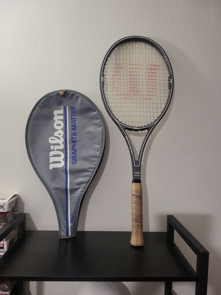 Wilson Tennis Racket Graphite Matrix Midsize 4 1/4 