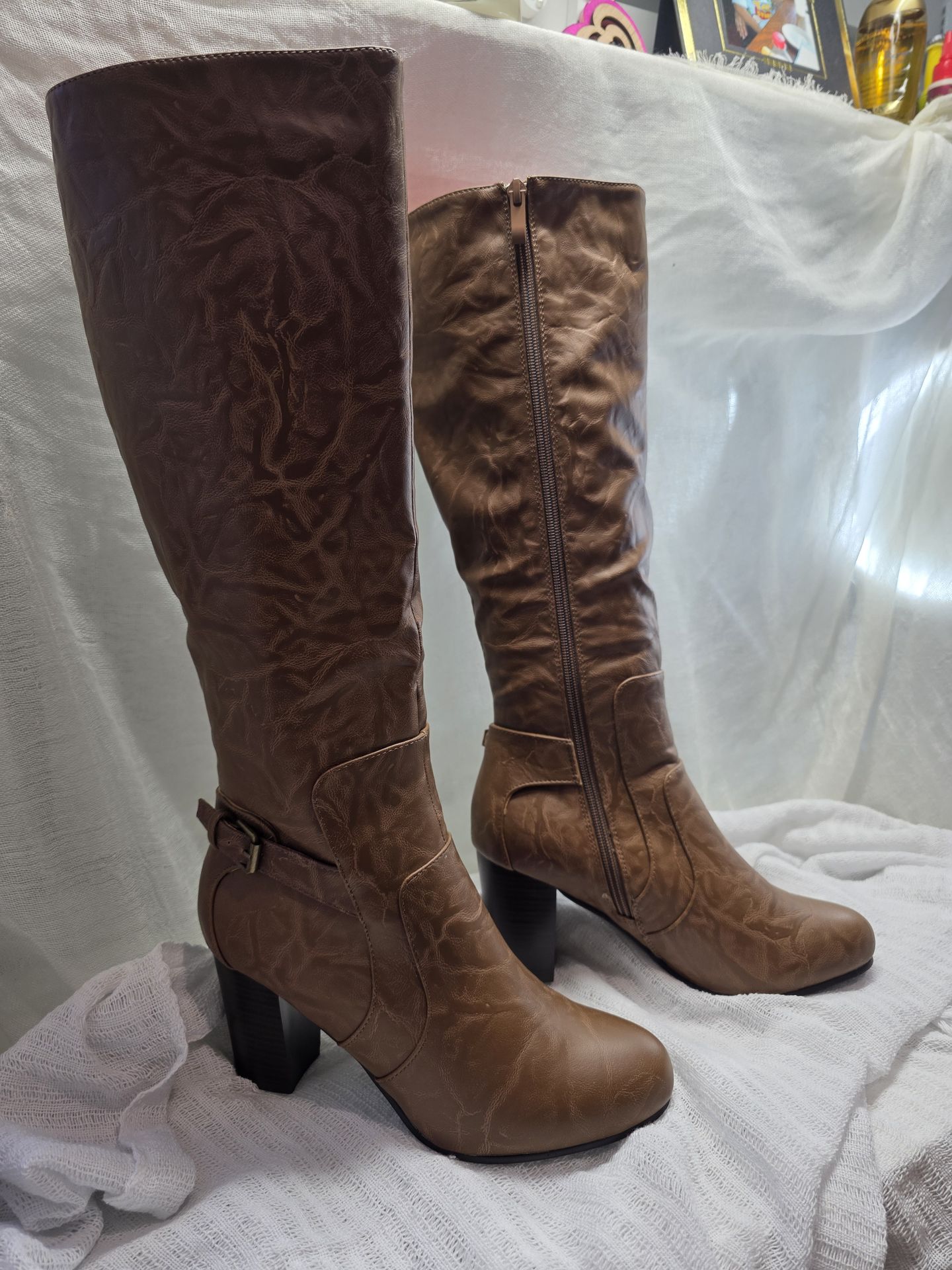 Brown boots