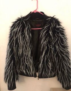 Burning man fur jacket