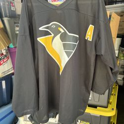 JAROMIR JAGR #68 Pittsburgh Jersey Vintage 90's NHL Size XL 
