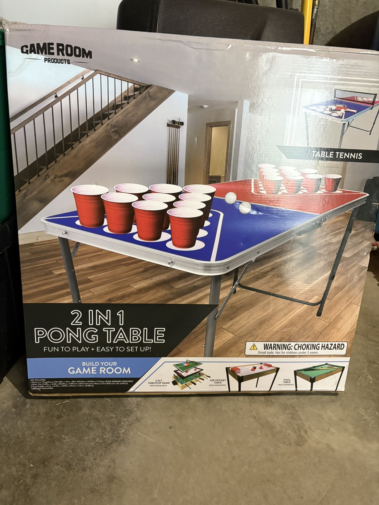 Pong Table 2 In 1