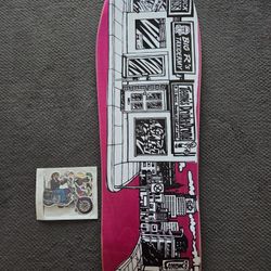 Prime Wood Stick O Rama Skateboard Deck