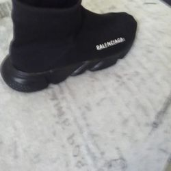 MEN'S SPEED 2.0 RECYCLED KNIT SNEAKER IN BLACK