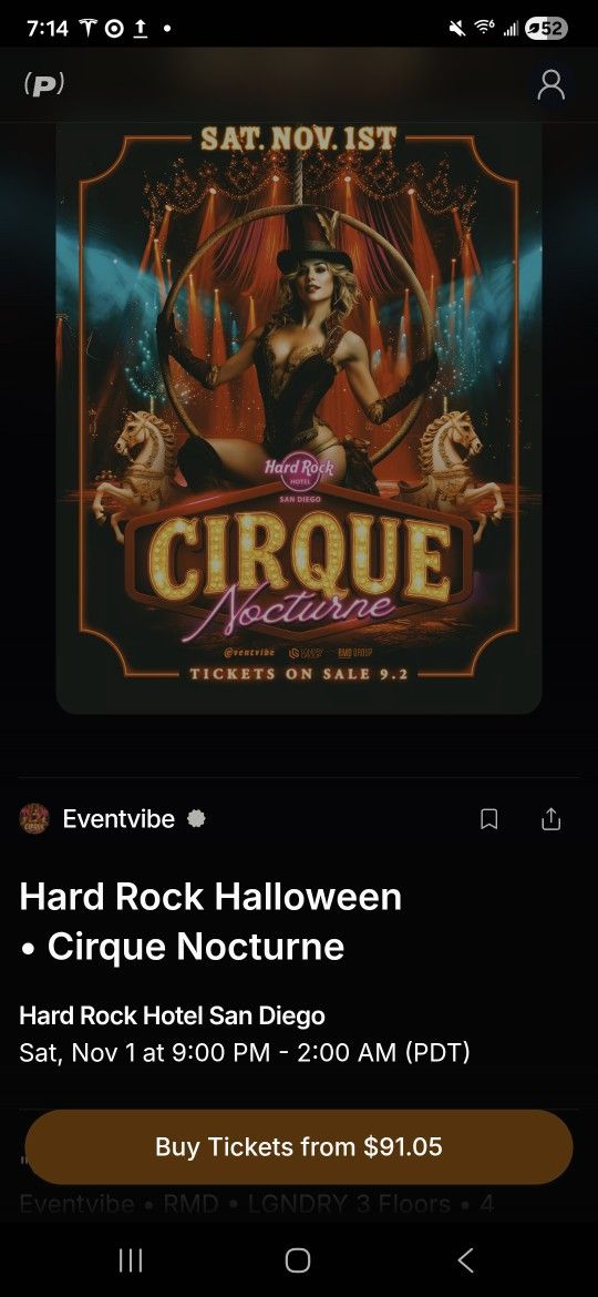 Hard Rock Hotel HALLOWEEN Party