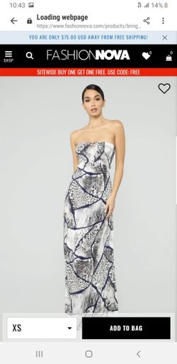 FASHION NOVA MAXI DRESS
