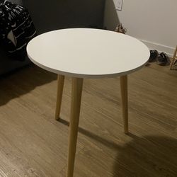 White Side Table 