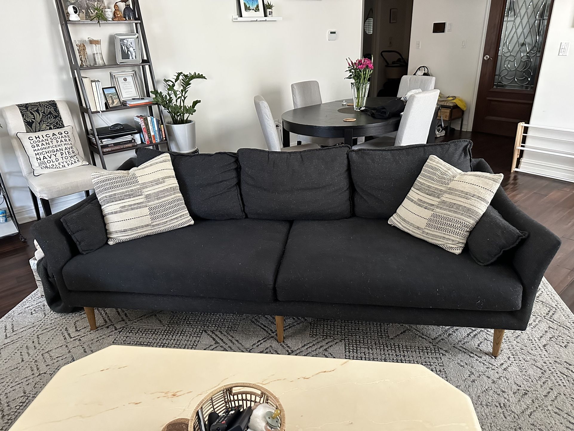 Grey Couch From West Elm