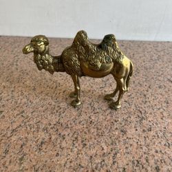 Solid Brass Camel Decor