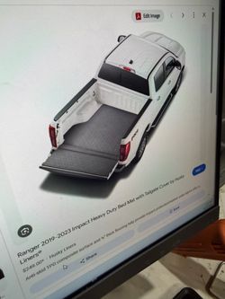 bed mat liner 2019-23 ford ranger