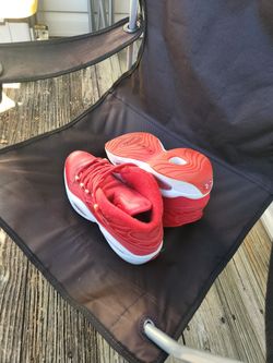 All Red A.I. Reebok Questions Classic