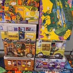 Playmates TMNT Empty Box Lot