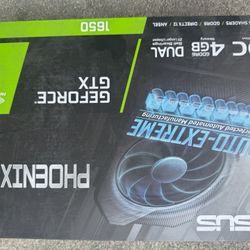 New Asus Phoenix NVIDIA GeForce GTX 1650 OC Edition Graphics Card