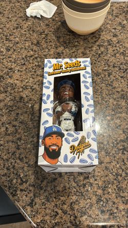 Dodgers Teoscar Hernández Mr. Seeds Bobblehead – Complete w/ Box – $30 Firm
