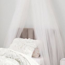 Monique Lhuillier Frosted Butterfly Cornice and Sheers