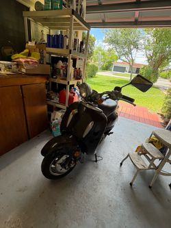 Free 150 cc scooter.