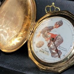 Waltham Pocket Watch Norman Rockwell 