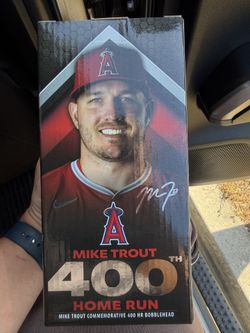 Mike Trout 400th Home Run Bobblehead