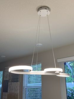 Chandelier led white