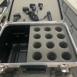 SKB Hardshell Mike Case Containing Lots Of Goodies.  Super Clean 