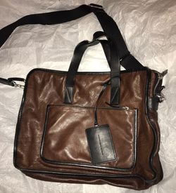 Authentic Marc Jacobs leather messenger bag