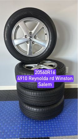 Honda Alloy Wheels with Hankook Tires 205/60R16