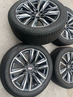 New Cadillac Escalade rims and tires 22” Oem factory wheels rines y llantas nuevas para Cadillac Escalade new takeoffs fits Cadillac Chevy gmc trucks