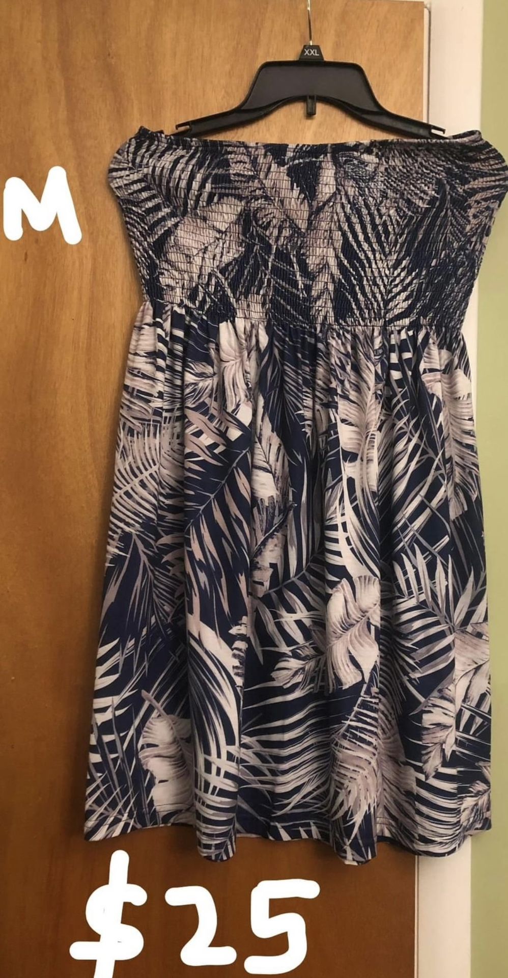 Womens Halter Top Dress Med