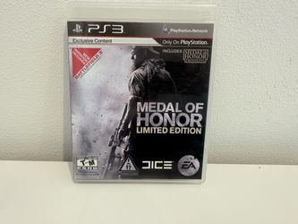Medal of Honor Limited Edition PS3 PlayStation 3